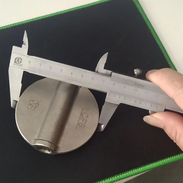 Mesure des dimensions du disque de la vanne
